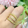 ANILLO TRI - Piedras Bellisimas