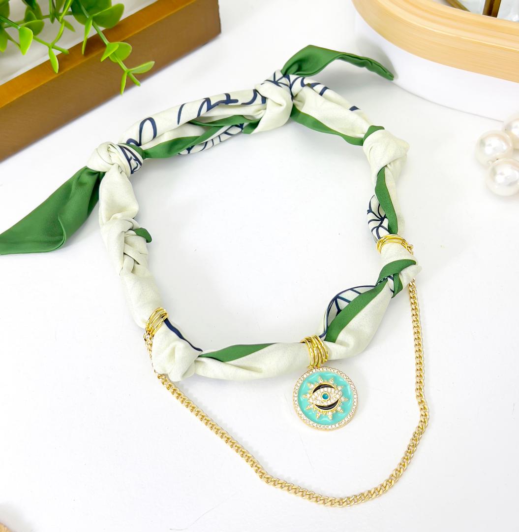 COLLAR BANDANA 47 - Piedras Bellisimas