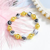 PULSERA OJO BLANCO 1 - Piedras Bellisimas