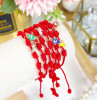 PULSERA 7 NUDO Y DIJES - Piedras Bellisimas