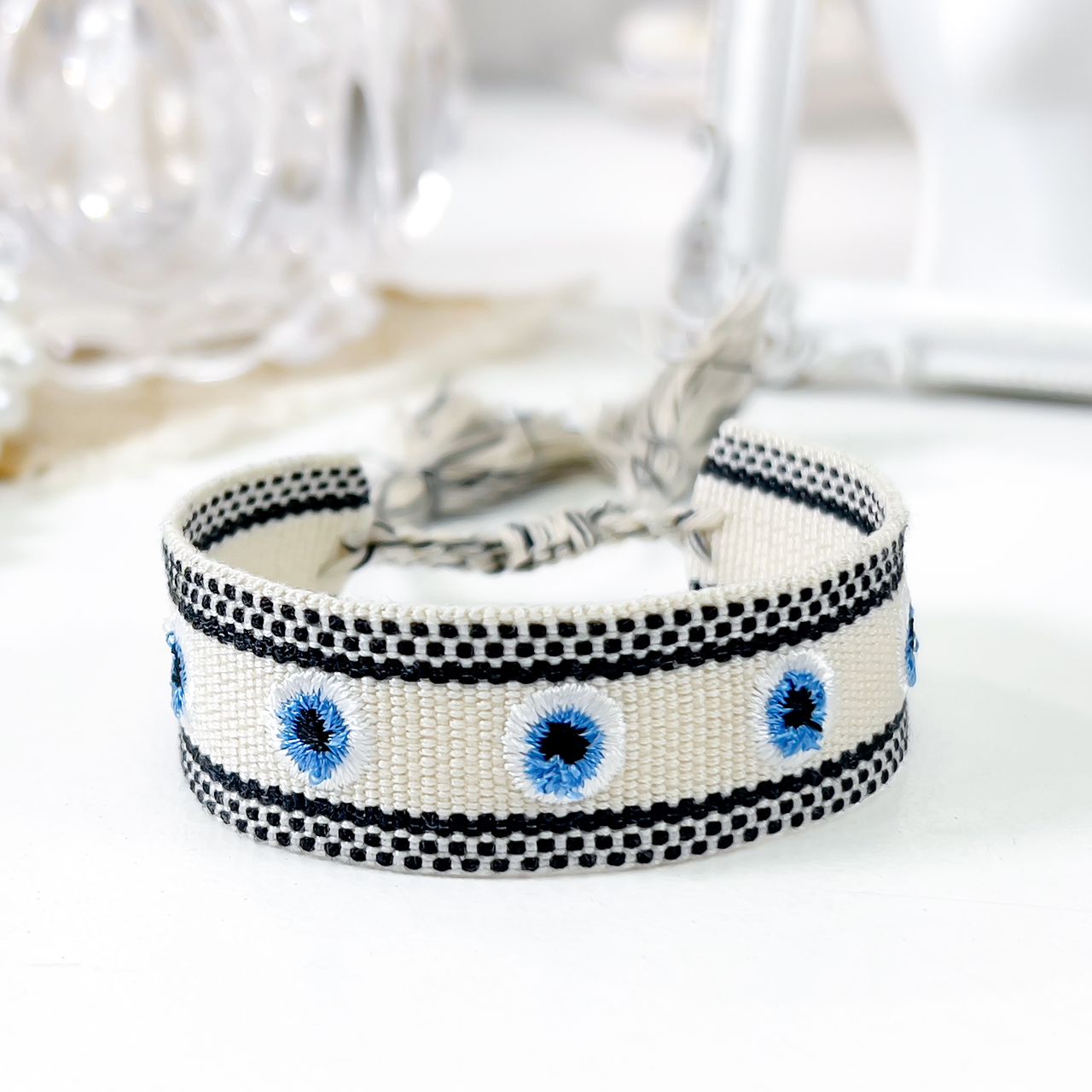 PULSERA TELA2 - Piedras Bellisimas