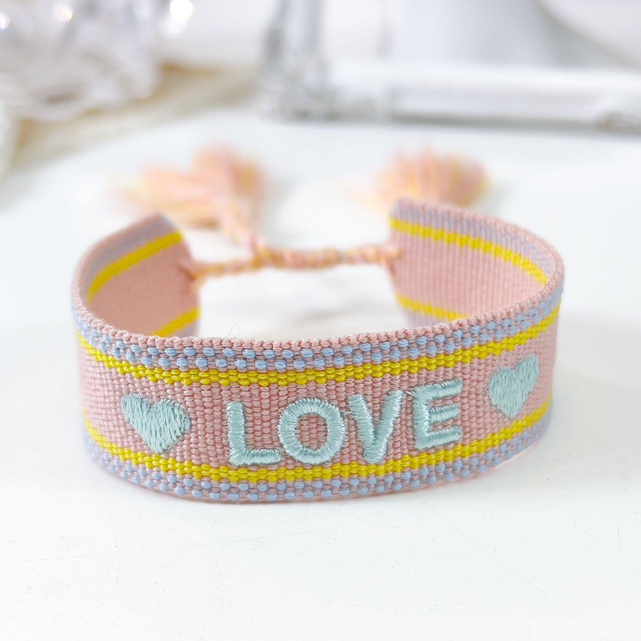 PULSERA TELA4 - Piedras Bellisimas