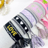 PULSERA TELA4 - Piedras Bellisimas
