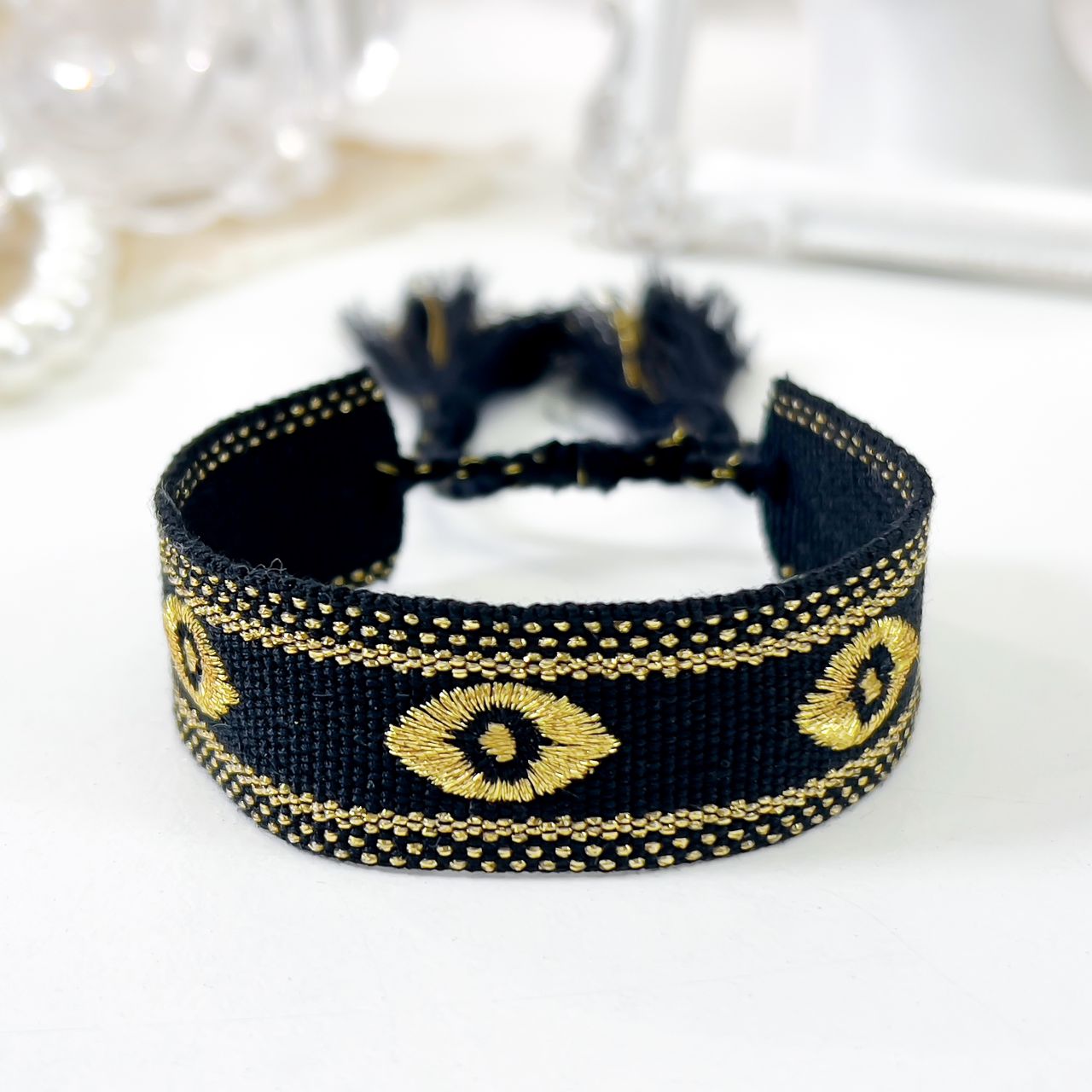 PULSERA TELA5 - Piedras Bellisimas
