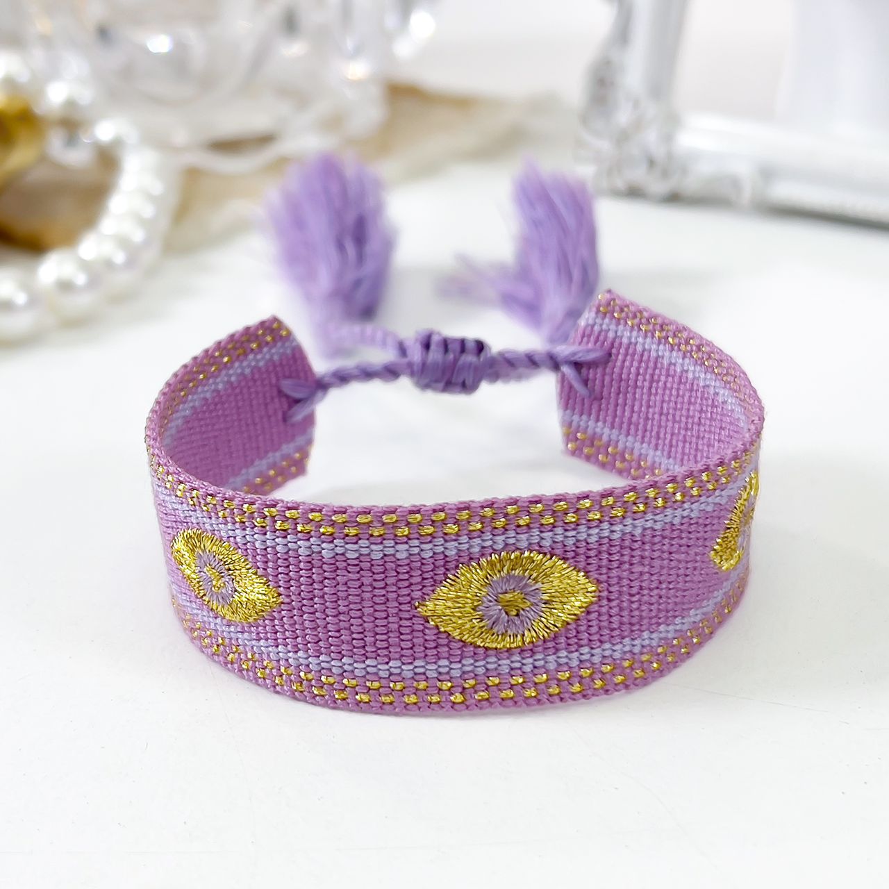 PULSERA TELA5 - Piedras Bellisimas