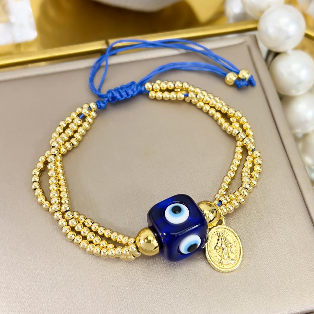 PULSERAS OJOS V - Piedras Bellisimas
