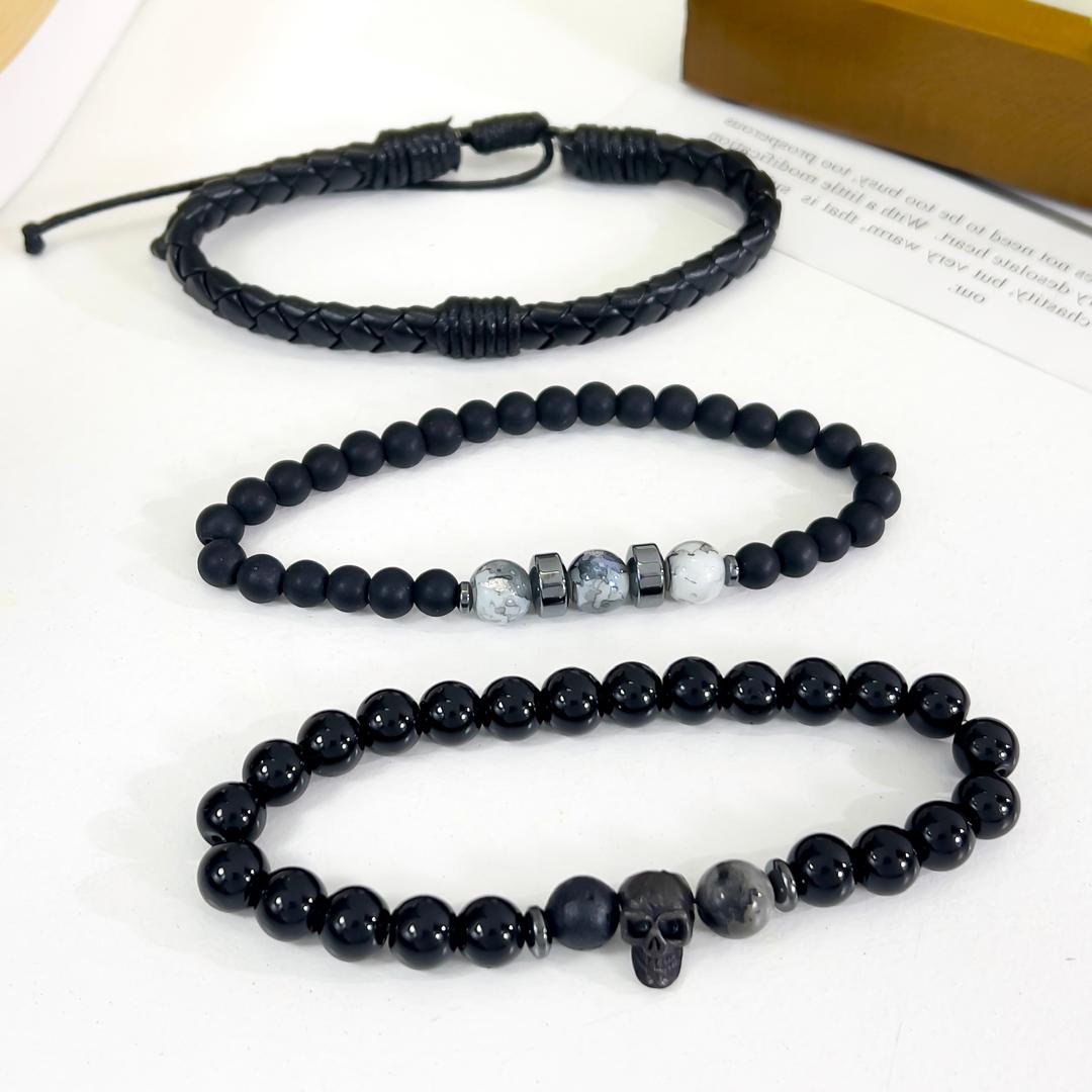 SET PULSERA H17 - Piedras Bellisimas