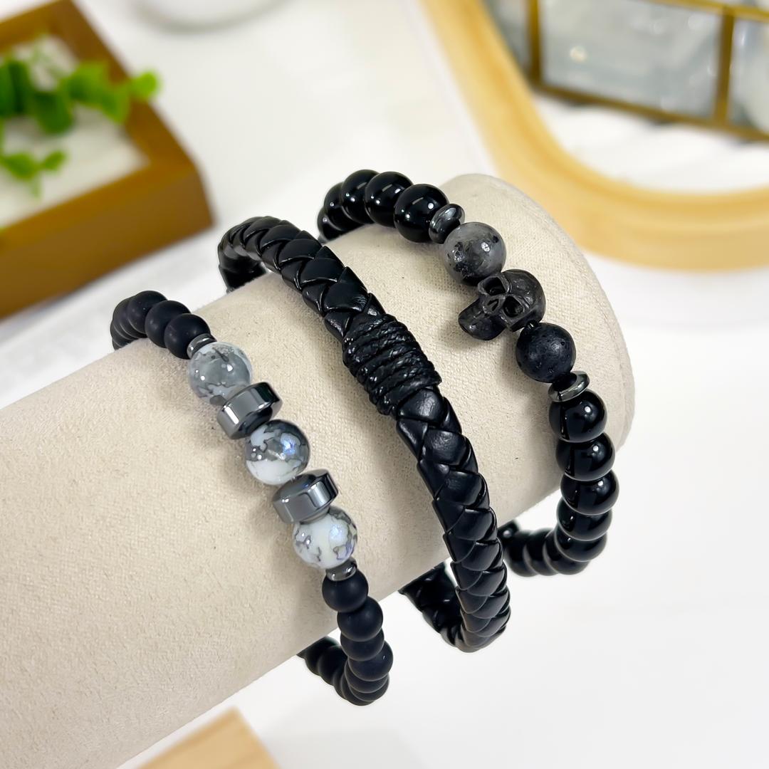 SET PULSERA H17 - Piedras Bellisimas