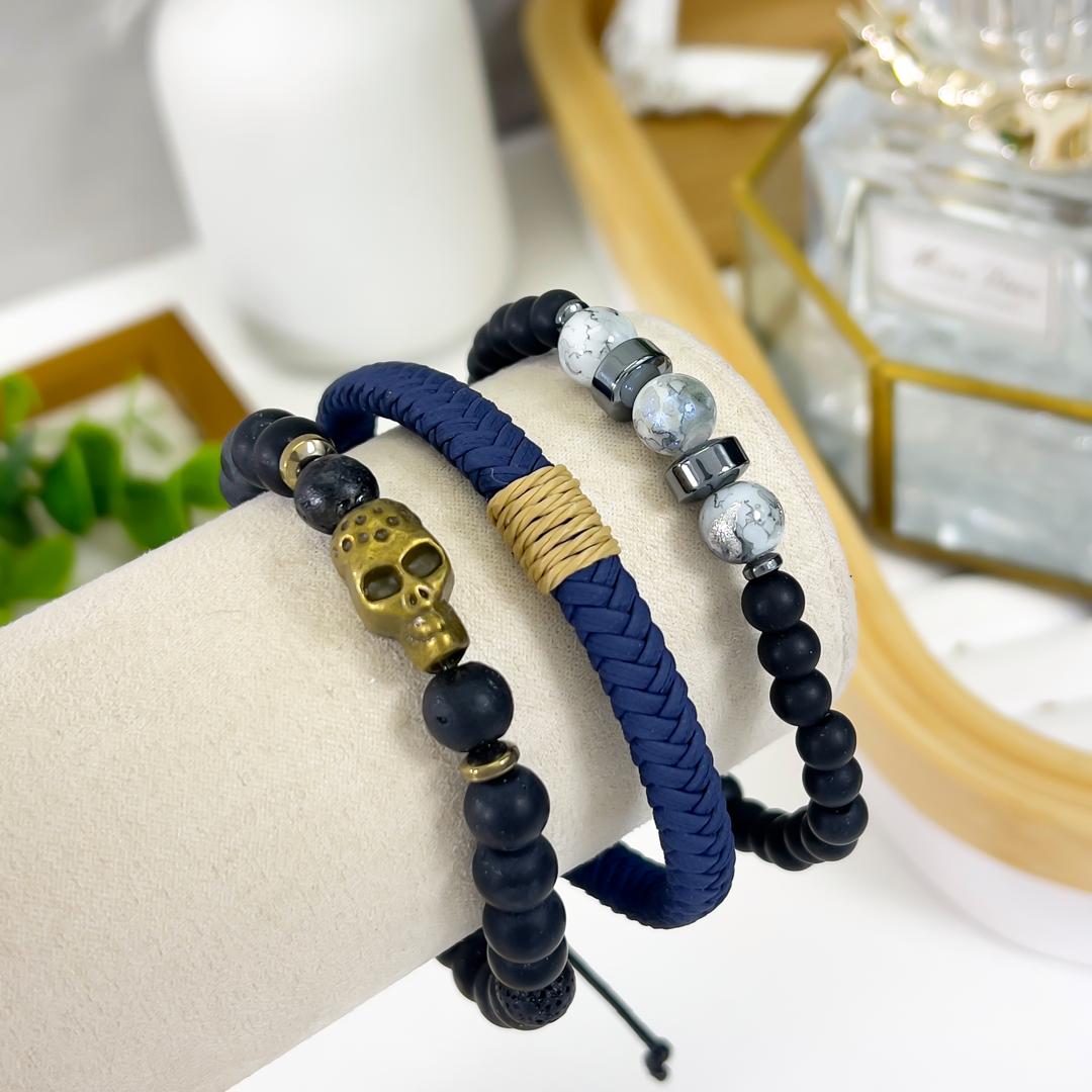 SET PULSERA H30 - Piedras Bellisimas