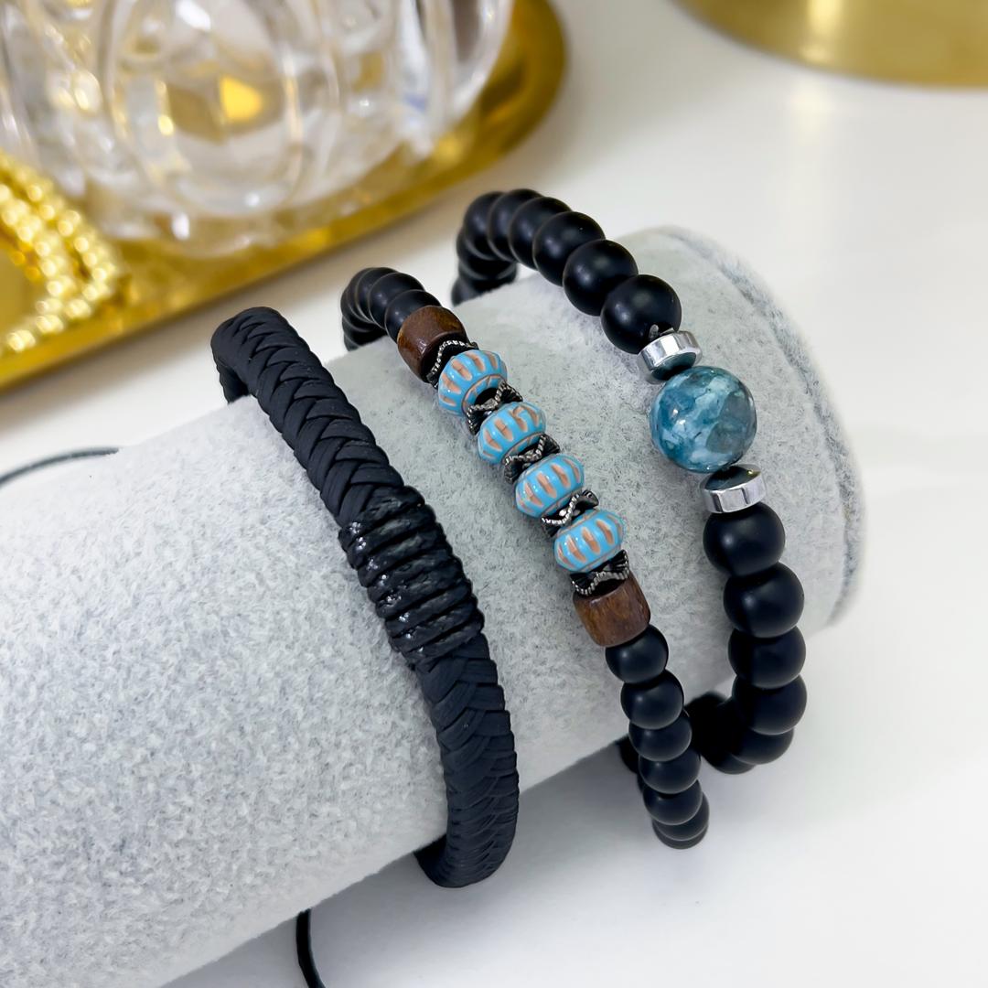 SET PULSERA H125 - Piedras Bellisimas