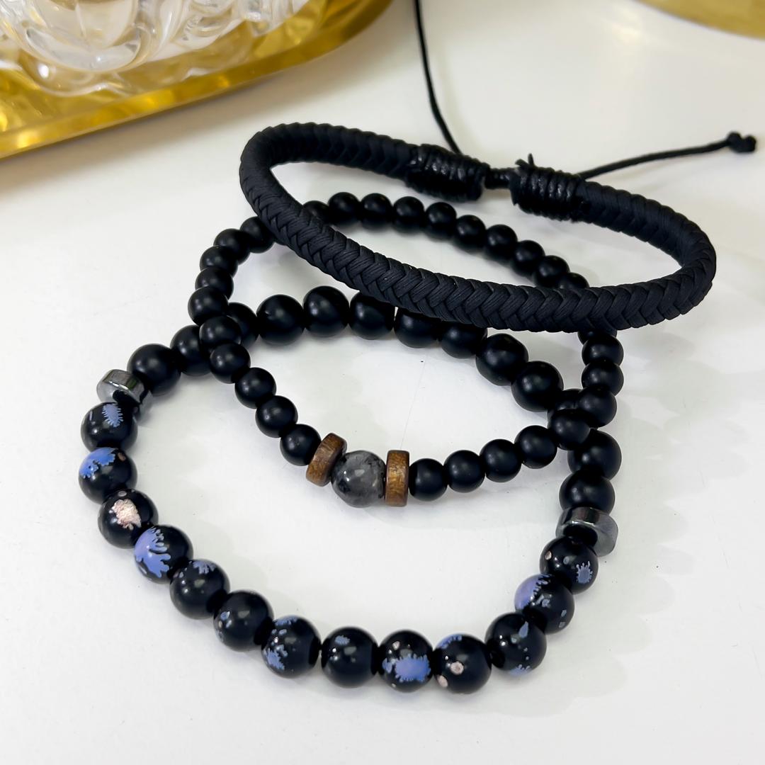 SET PULSERA H129 - Piedras Bellisimas