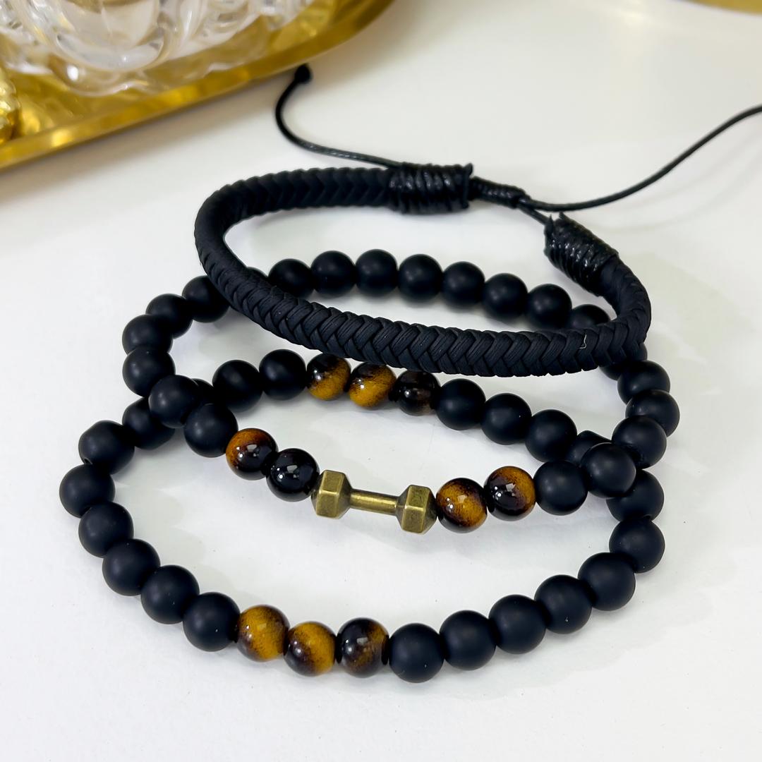 SET PULSERA H131 - Piedras Bellisimas