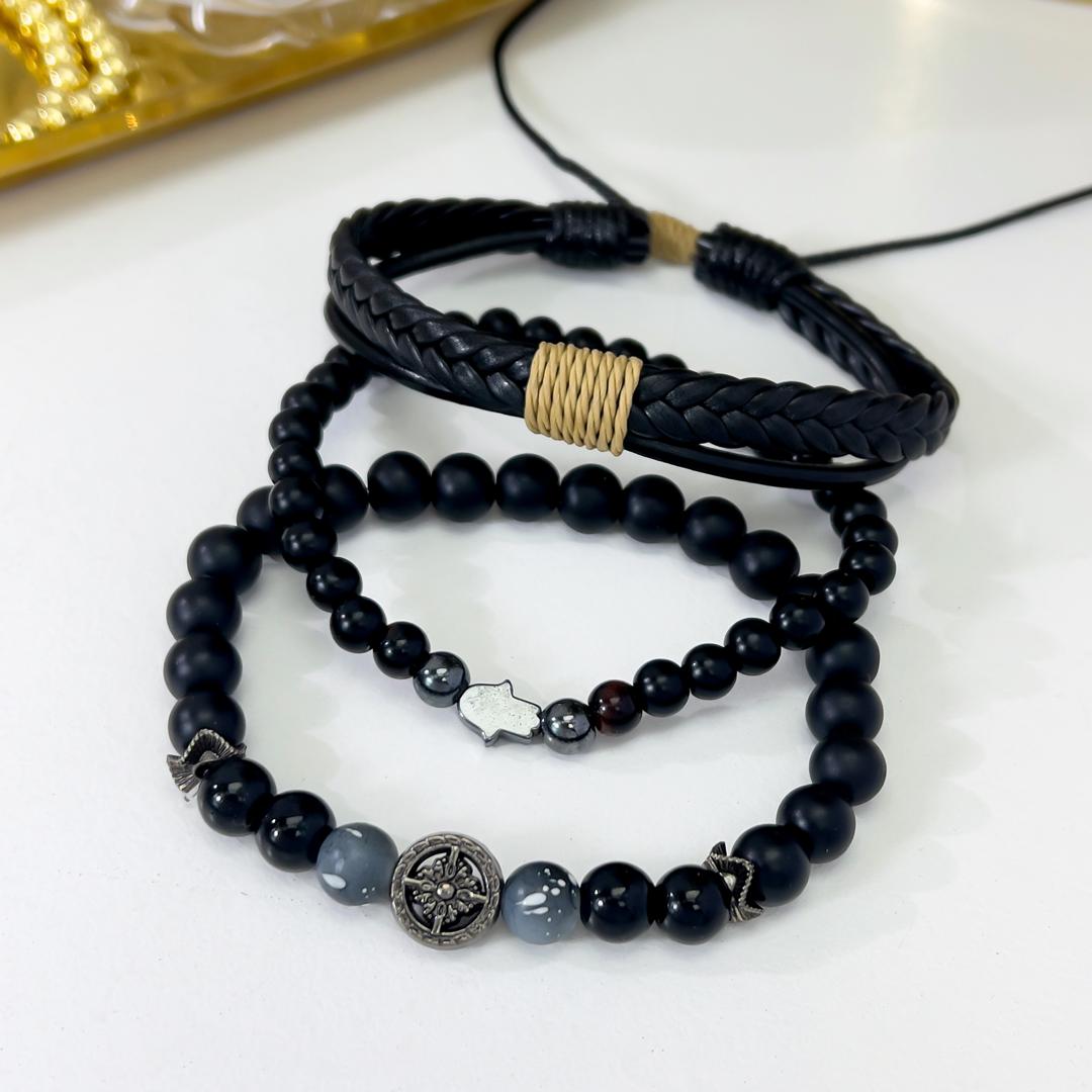 SET PULSERA H132 - Piedras Bellisimas