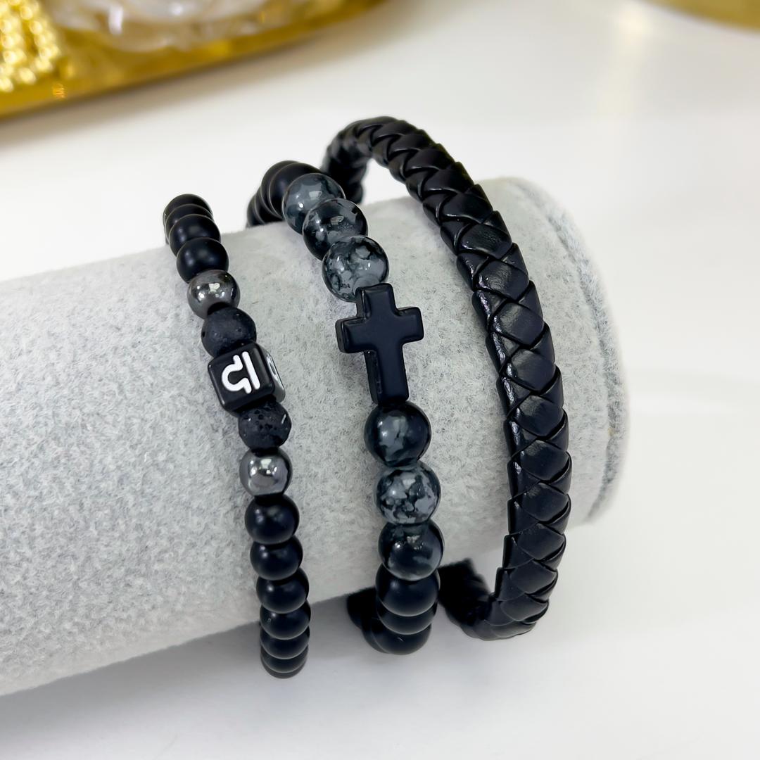 SET PULSERA H134 - Piedras Bellisimas