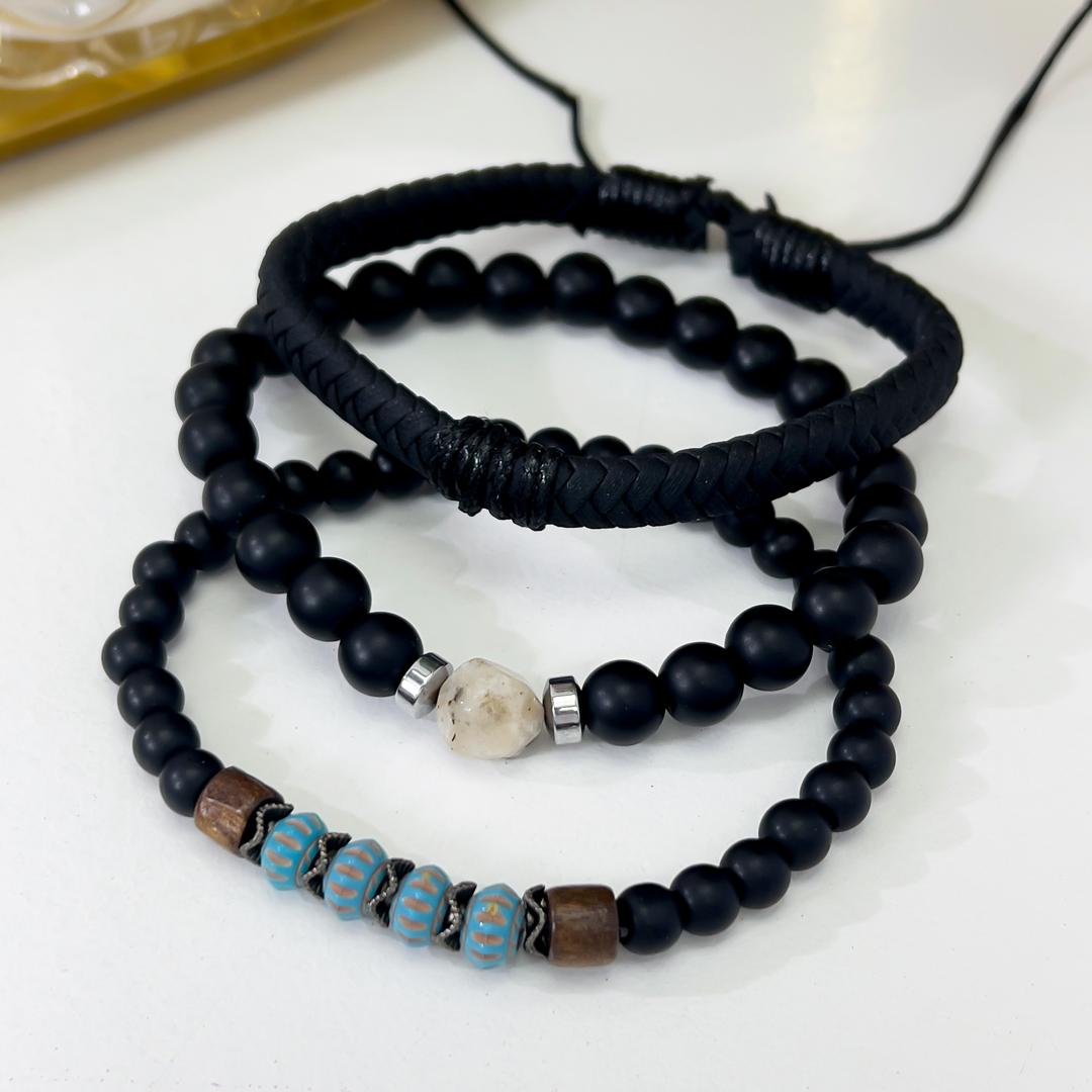 SET PULSERA H136 - Piedras Bellisimas