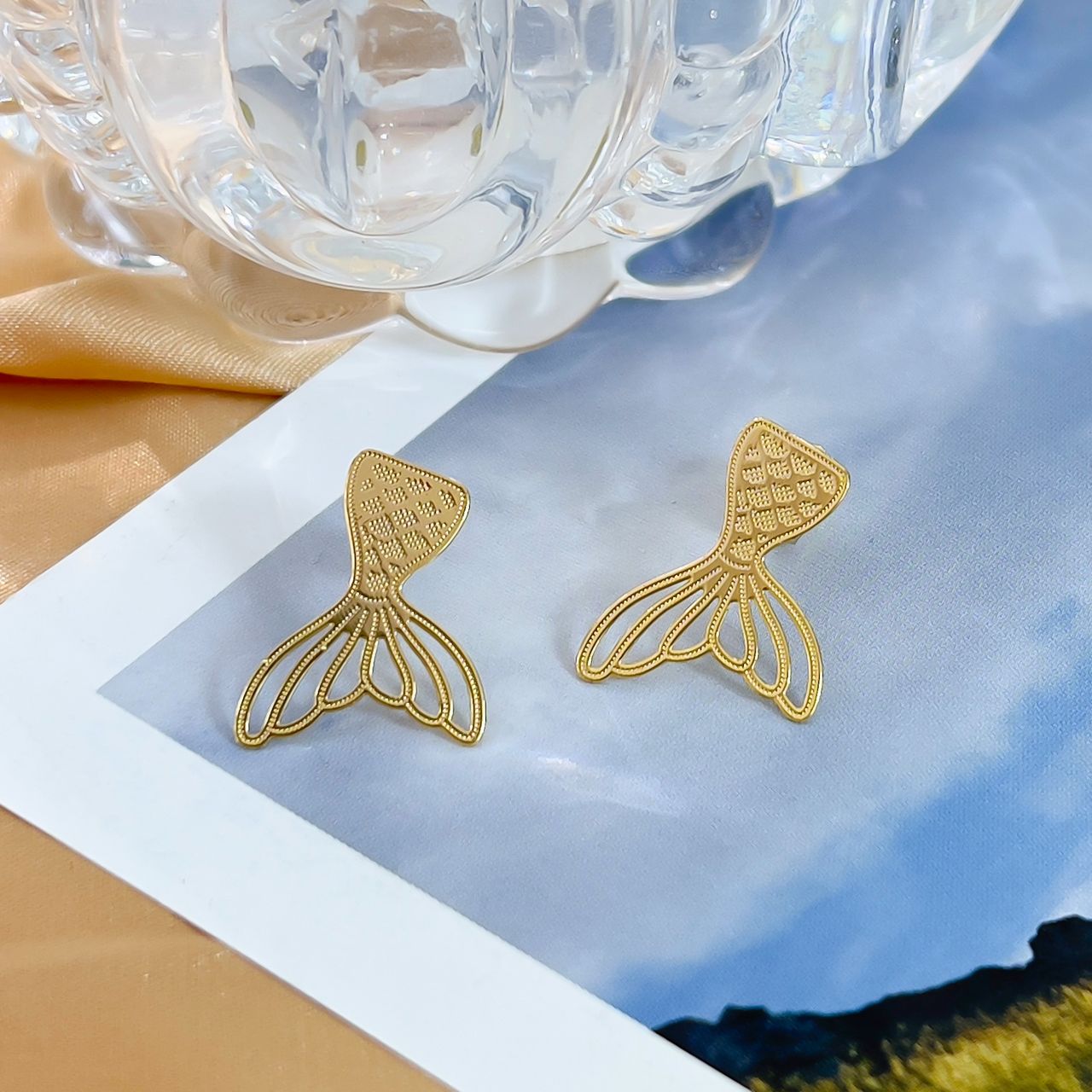 ZARCILLOS MAR - Piedras Bellisimas