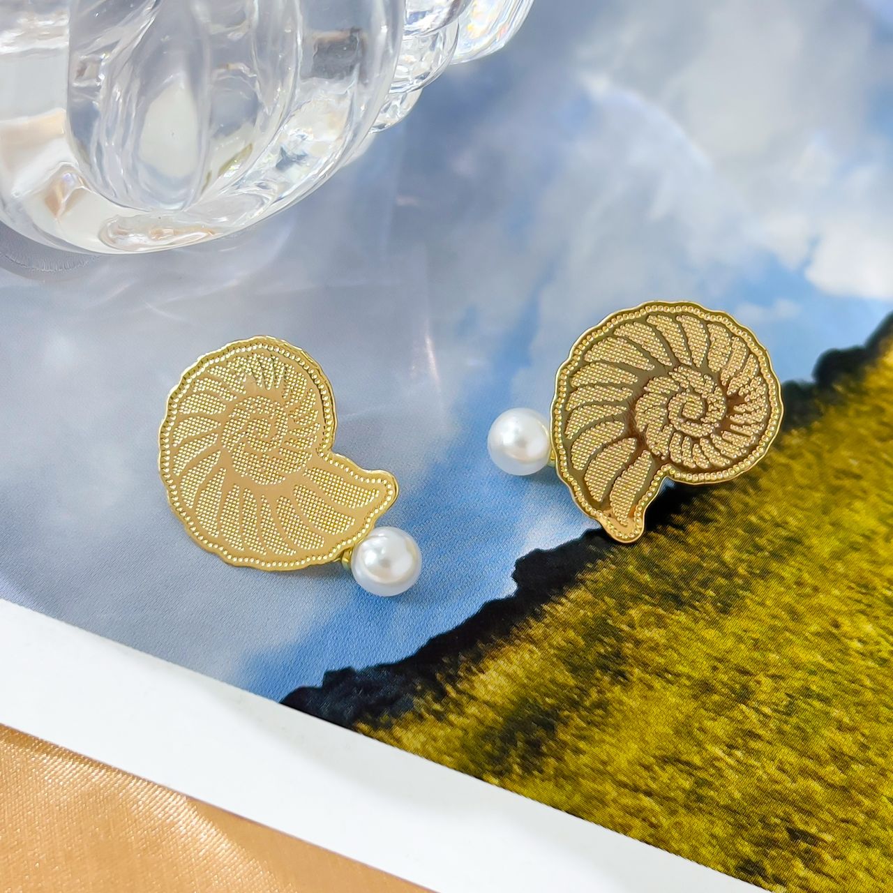 ZARCILLOS MAR - Piedras Bellisimas