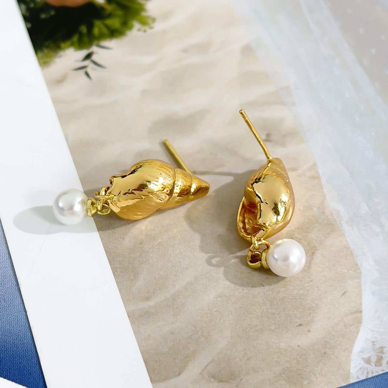 ZARCILLOS MAR - Piedras Bellisimas