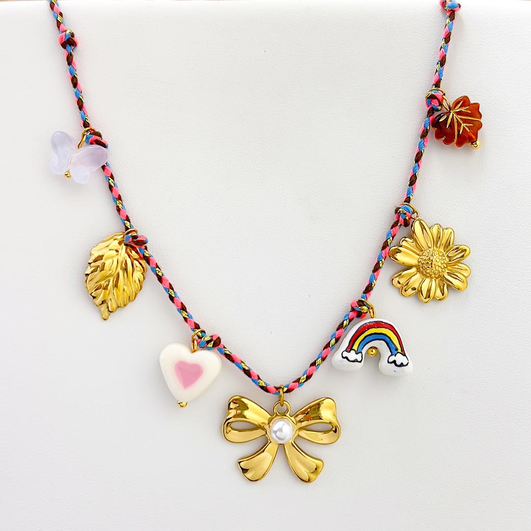 COLLAR CHARM1 - Piedras Bellisimas