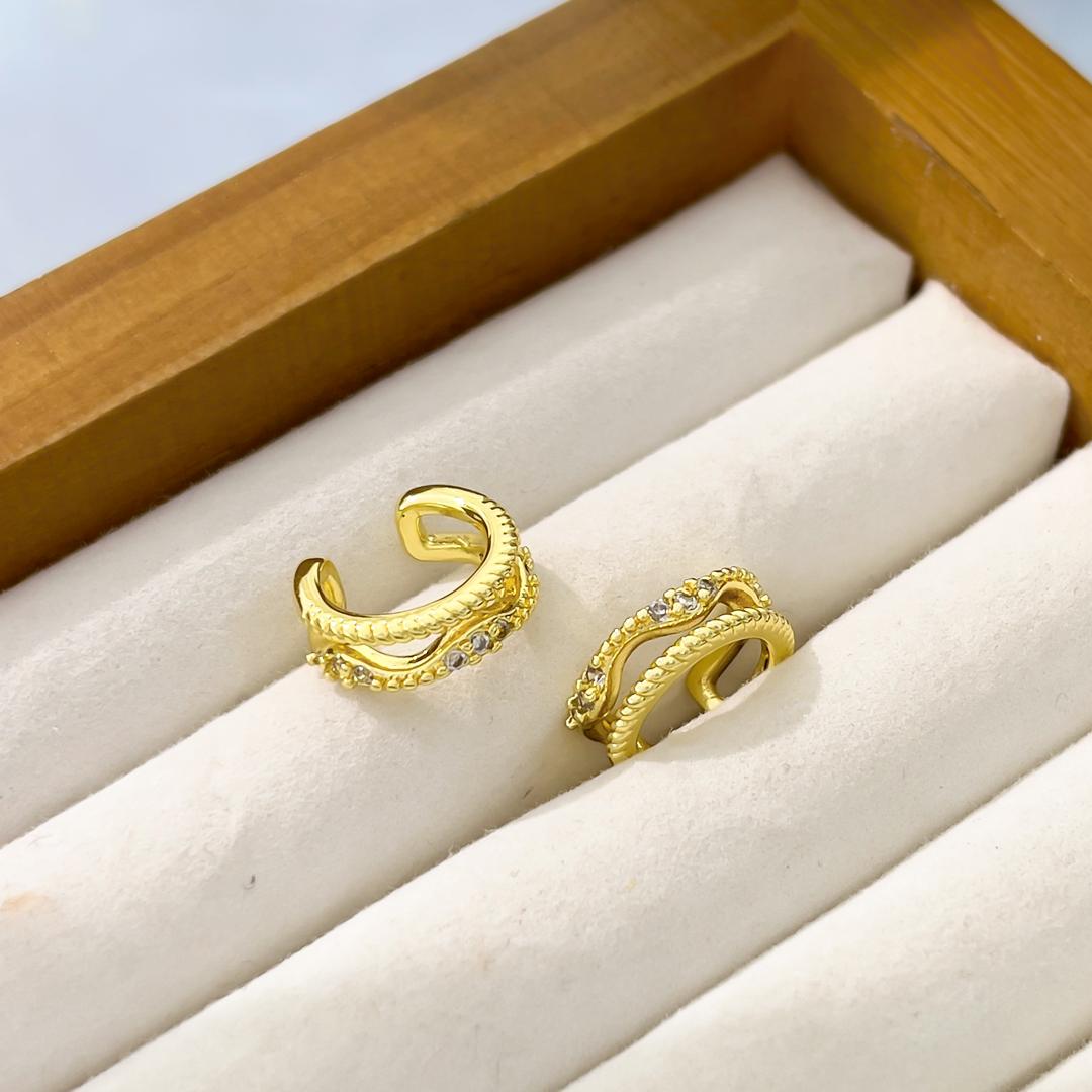 EAR CUFF57 - Piedras Bellisimas