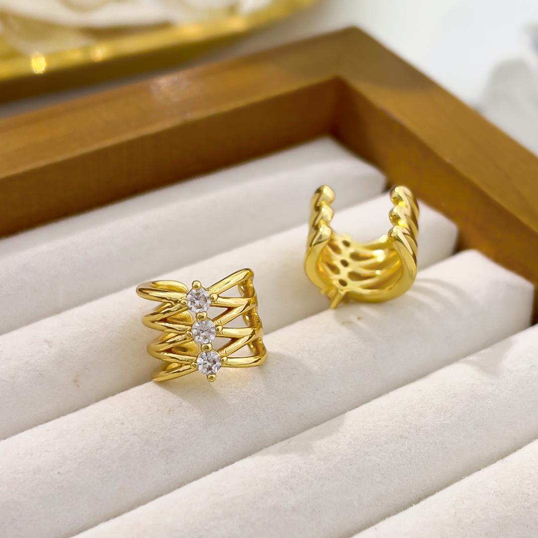 EAR CUFF68 - Piedras Bellisimas