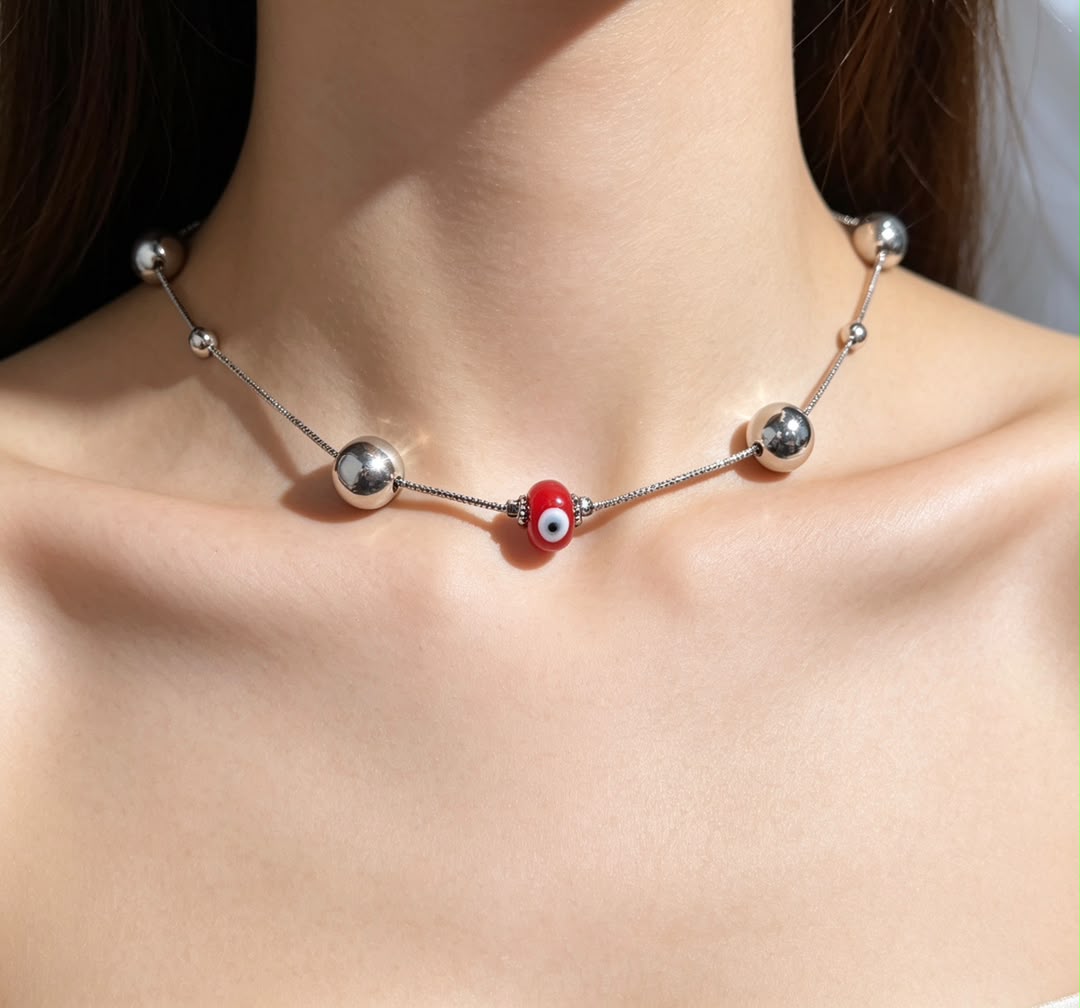 COLLAR DE OJO TURCO CO03 - Piedras Bellisimas